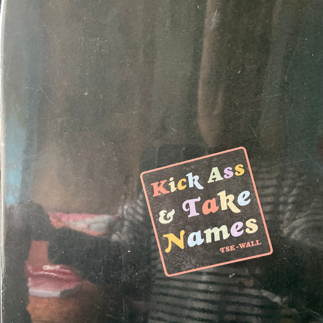 Pastel Kick Ass / Take Names Sticker
