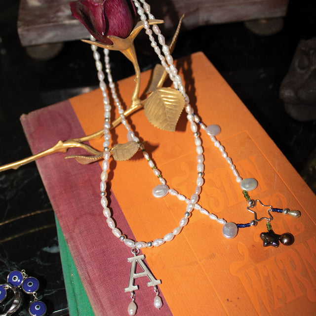Custom Queen of Pearls Necklace with Pendant | Sustainable & Ethical Jewelry | Handmade