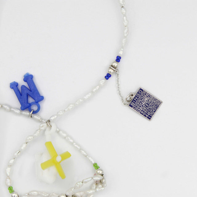 Bingo! Retro Colorful Necklace | Sustainable & Ethical Jewelry | Handmade