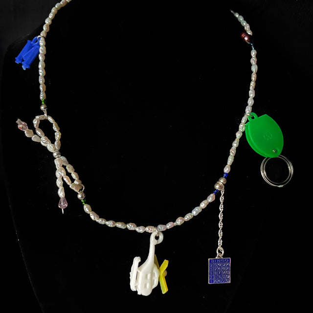 Bingo! Retro Colorful Necklace | Sustainable & Ethical Jewelry | Handmade